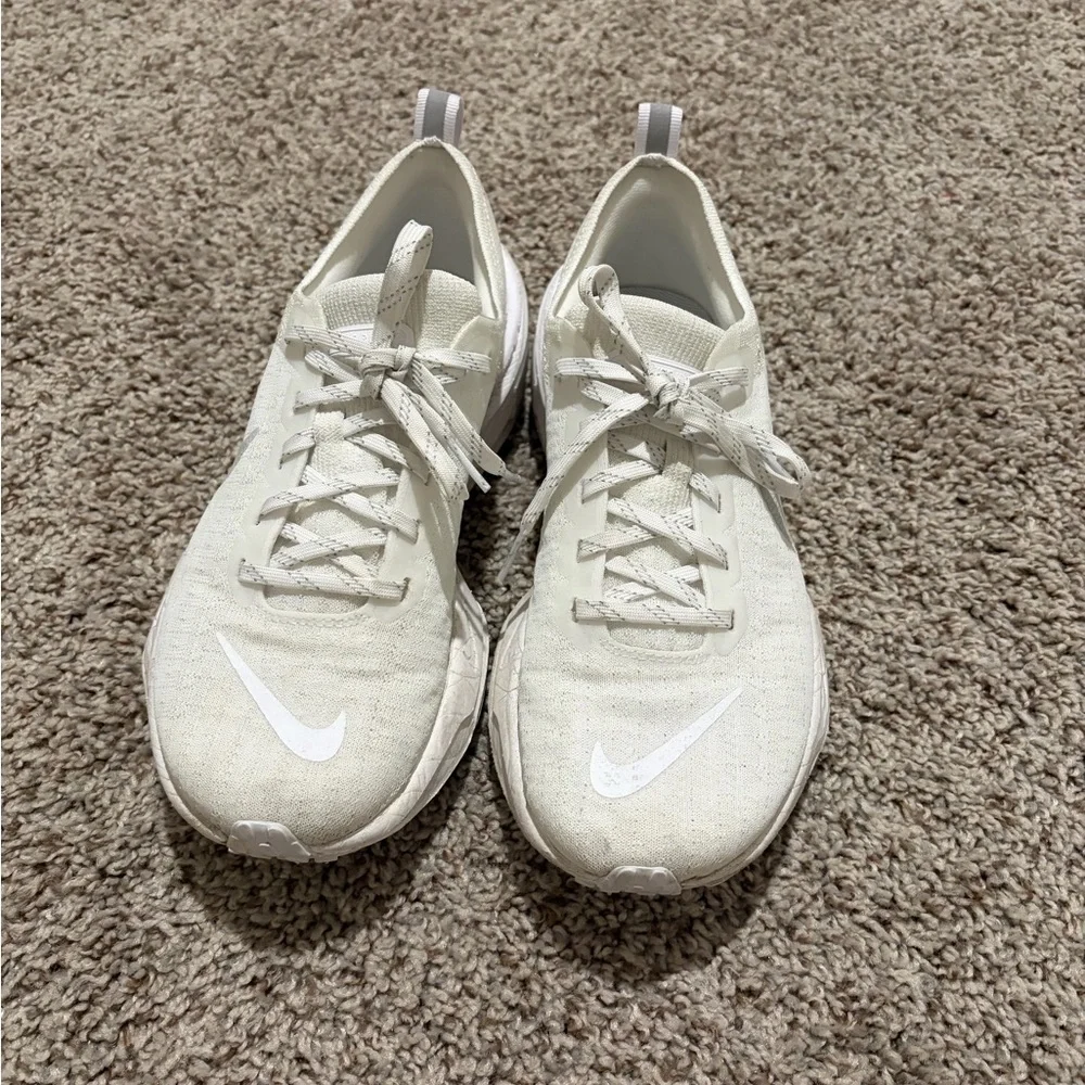 Nike White Running Shoes
